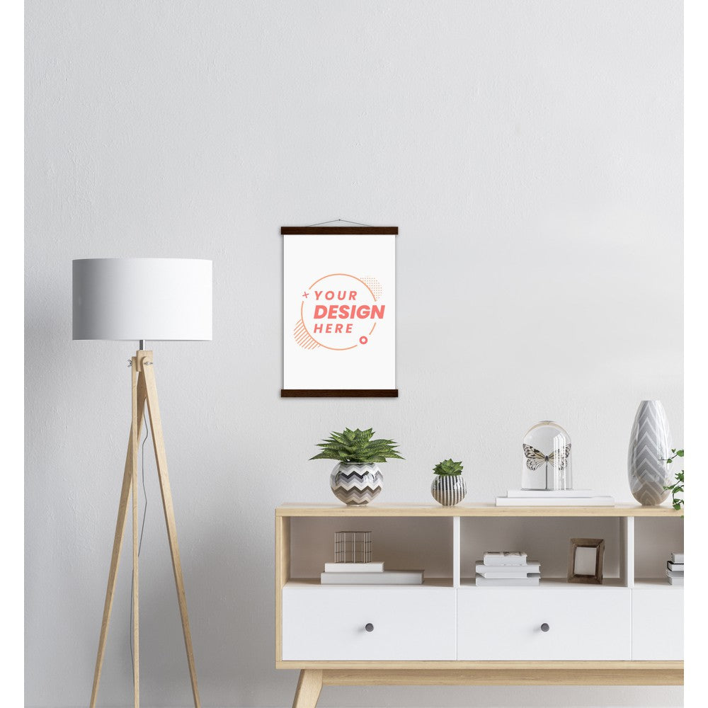 Premium Semi-Glossy Paper Poster & Hanger