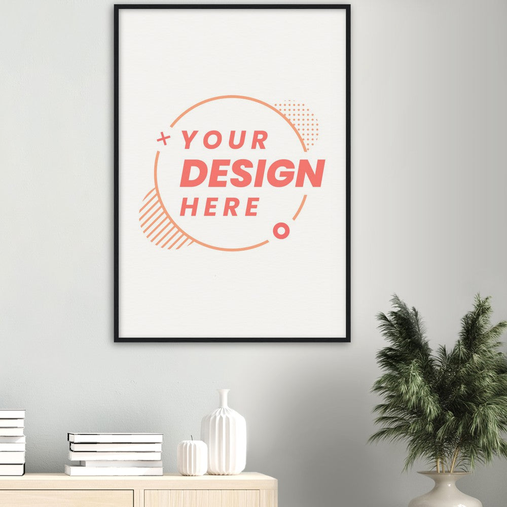 Archival Matte Paper Wooden Framed Poster