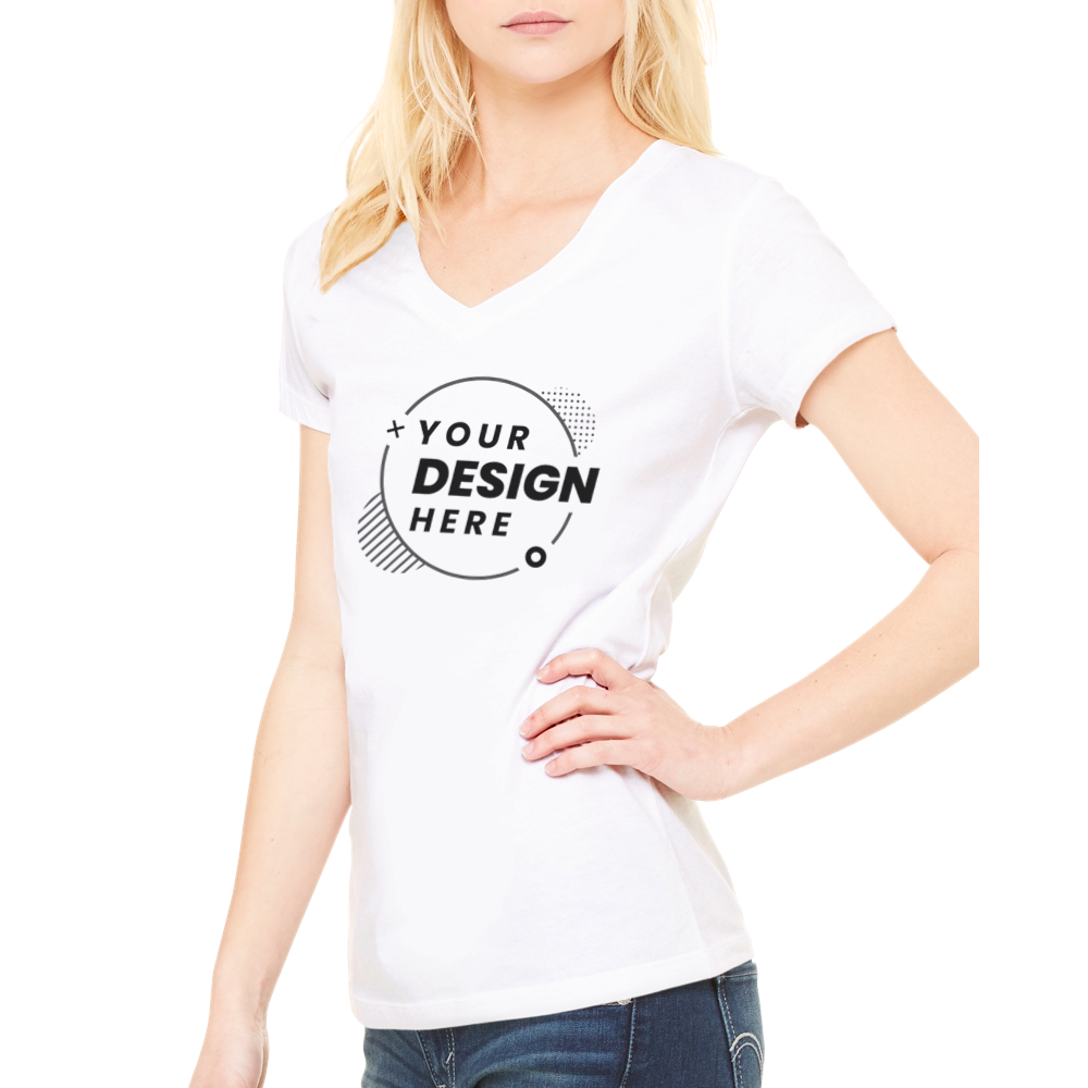 Premium Womens V-Neck T-shirt