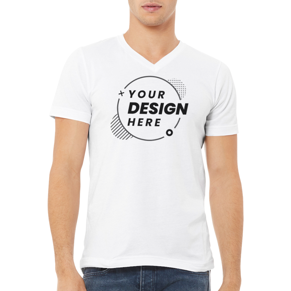 Premium Unisex V-Neck T-shirt