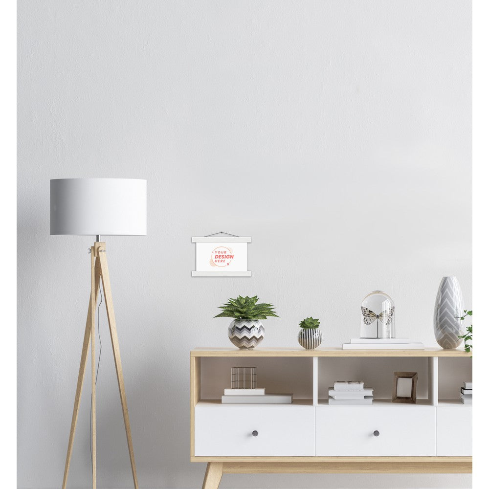 Premium Semi-Glossy Paper Poster & Hanger