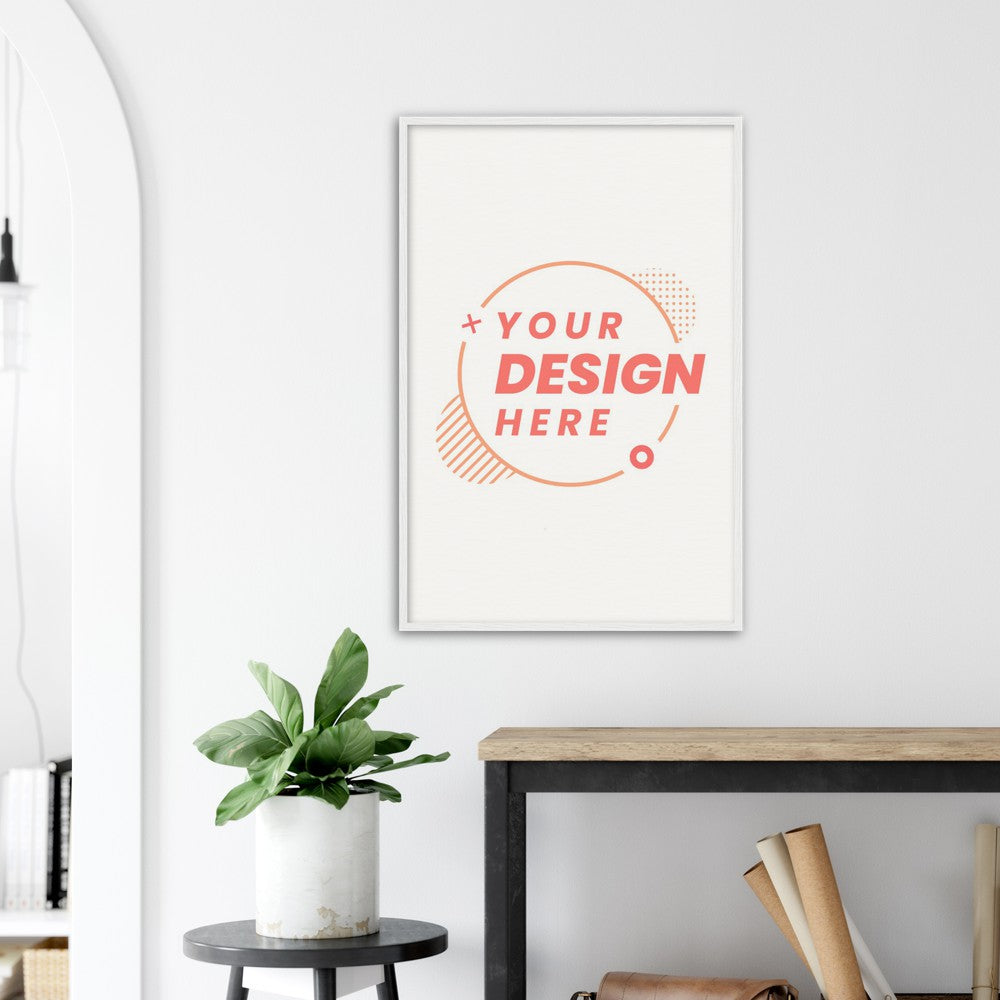 Archival Matte Paper Wooden Framed Poster