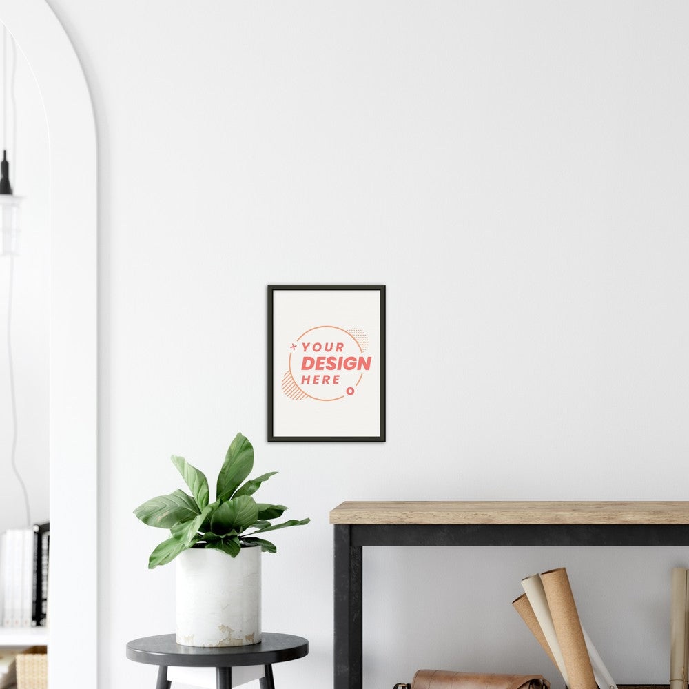 Archival Matte Paper Metal Framed Poster