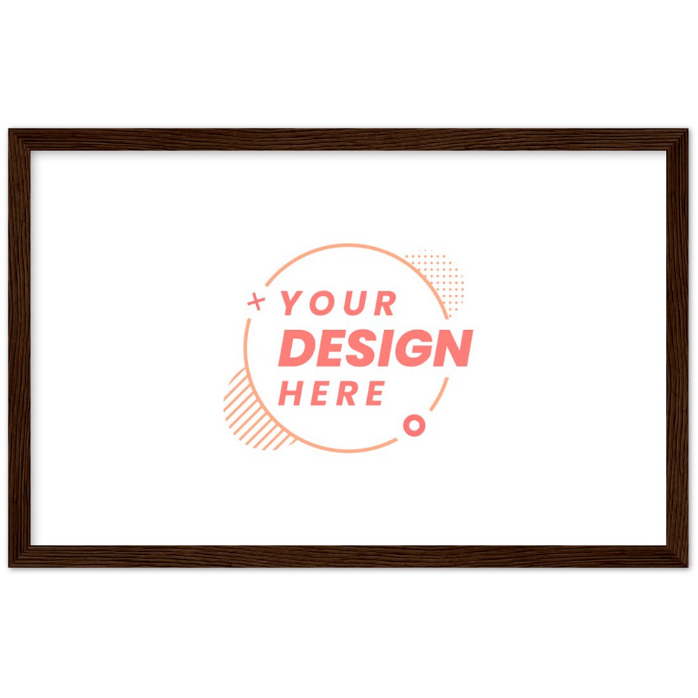 Classic Matte Paper Wooden Framed Poster