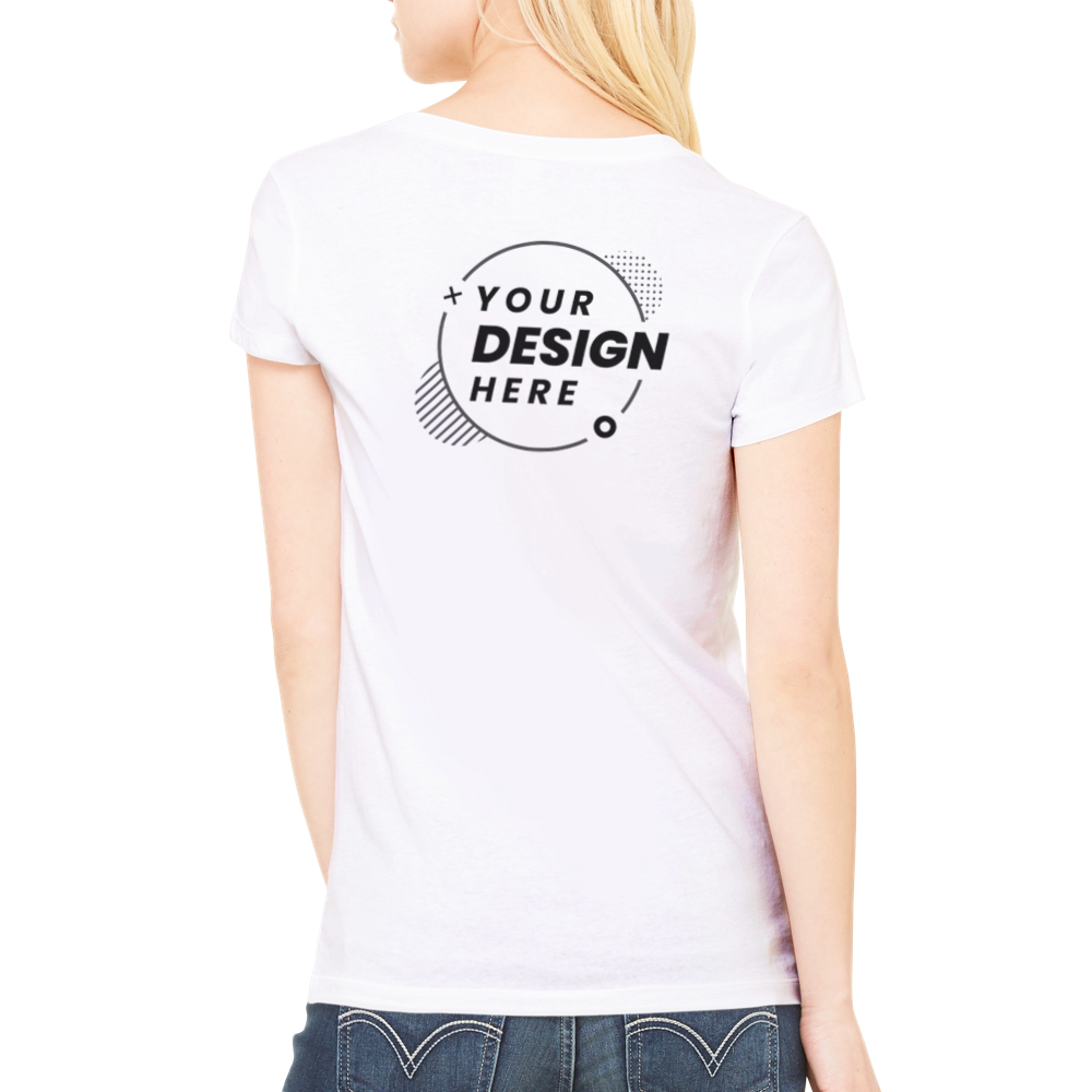 Premium Womens V-Neck T-shirt