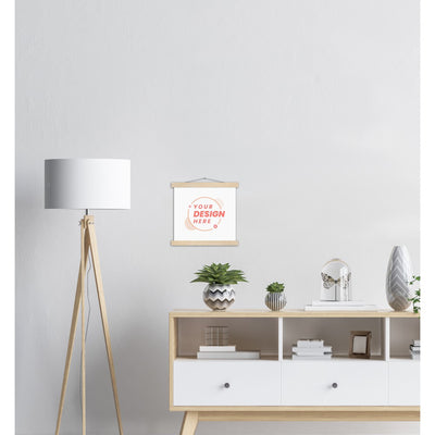 Premium Matte Paper Poster & Hanger