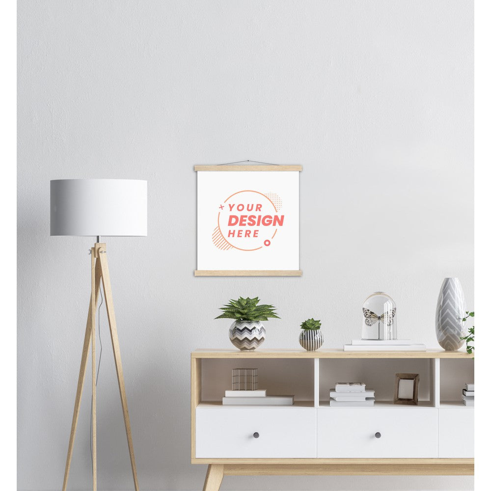 Premium Matte Paper Poster & Hanger