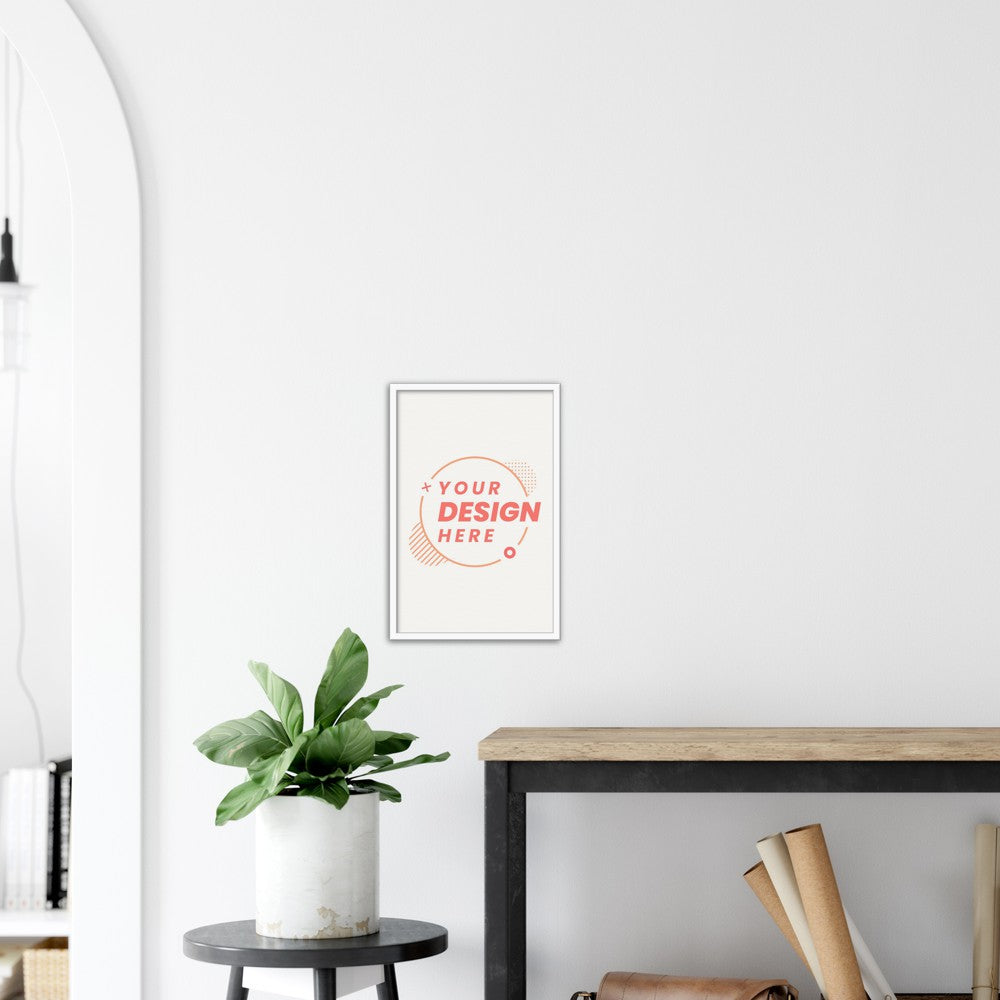 Archival Matte Paper Metal Framed Poster