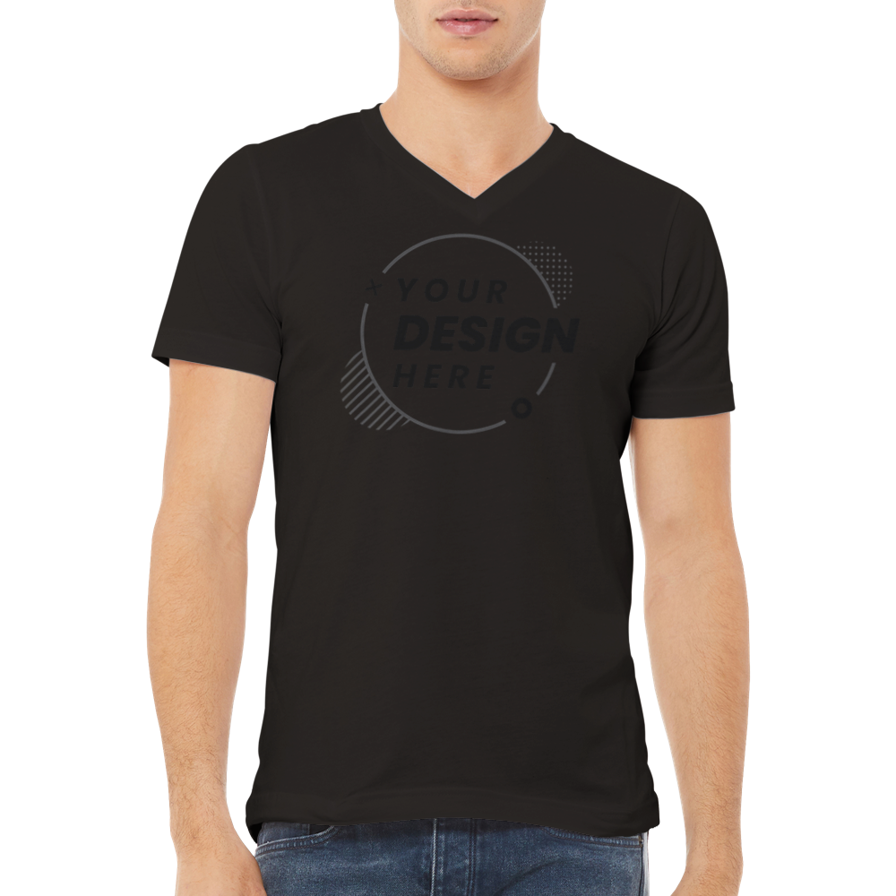 Premium Unisex V-Neck T-shirt