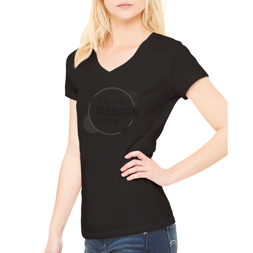 Premium Womens V-Neck T-shirt