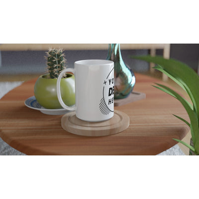 White 15oz Ceramic Mug