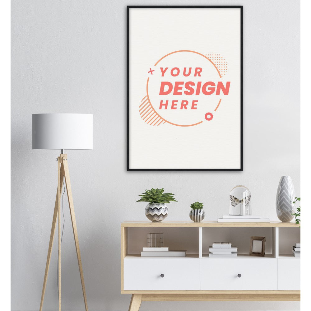 Archival Matte Paper Wooden Framed Poster