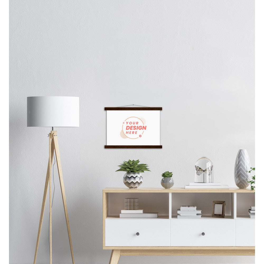 Premium Matte Paper Poster & Hanger