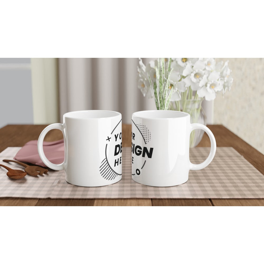 White 11oz Ceramic Mug