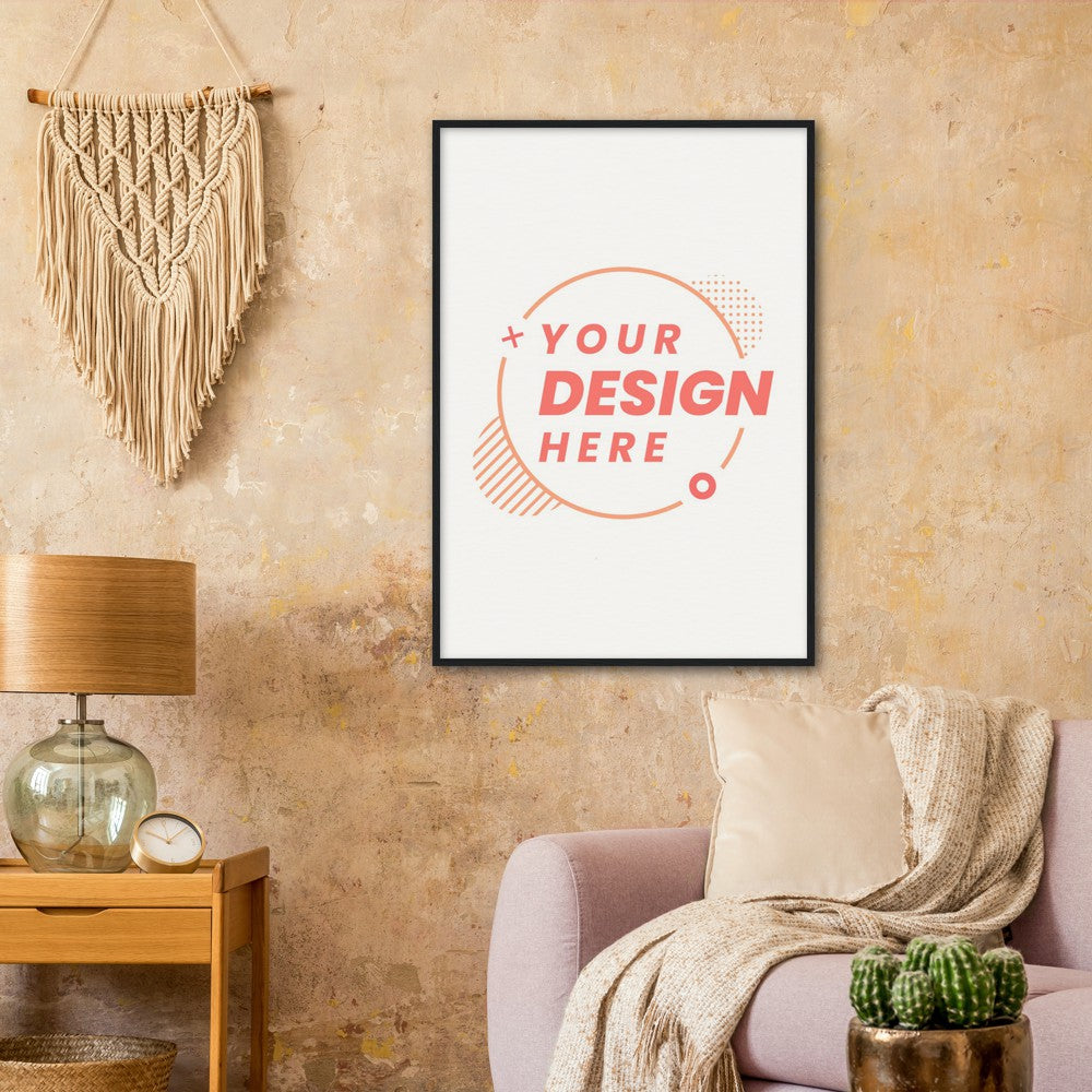 Archival Matte Paper Wooden Framed Poster