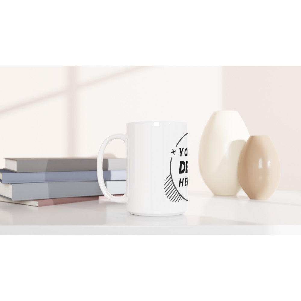 White 15oz Ceramic Mug