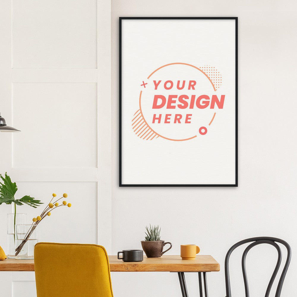 Archival Matte Paper Wooden Framed Poster