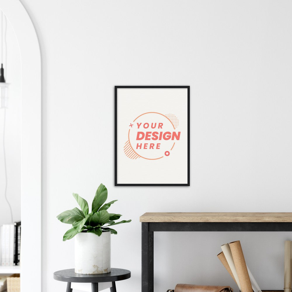 Archival Matte Paper Wooden Framed Poster