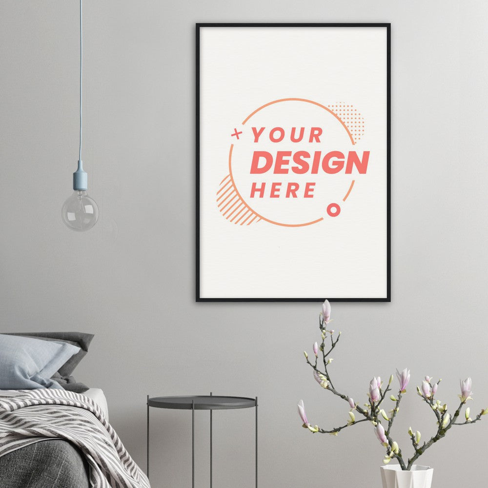 Archival Matte Paper Wooden Framed Poster