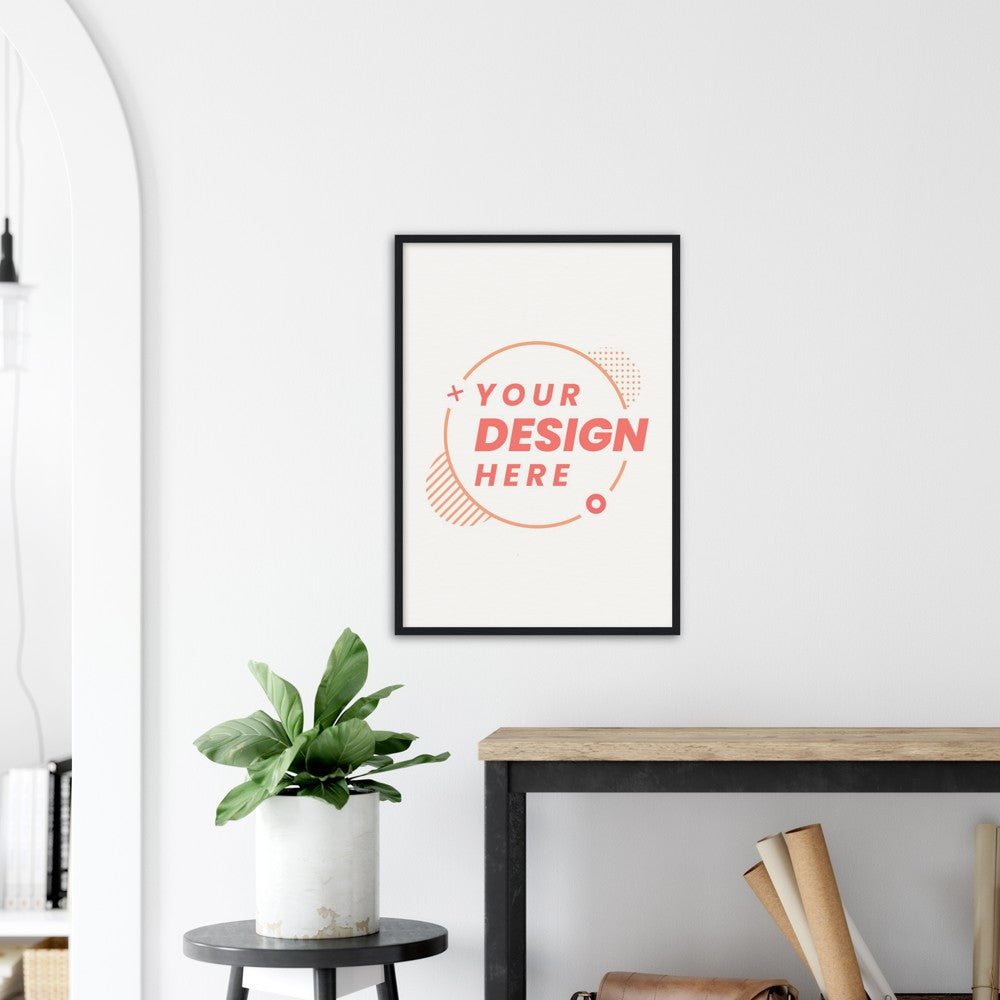 Archival Matte Paper Wooden Framed Poster