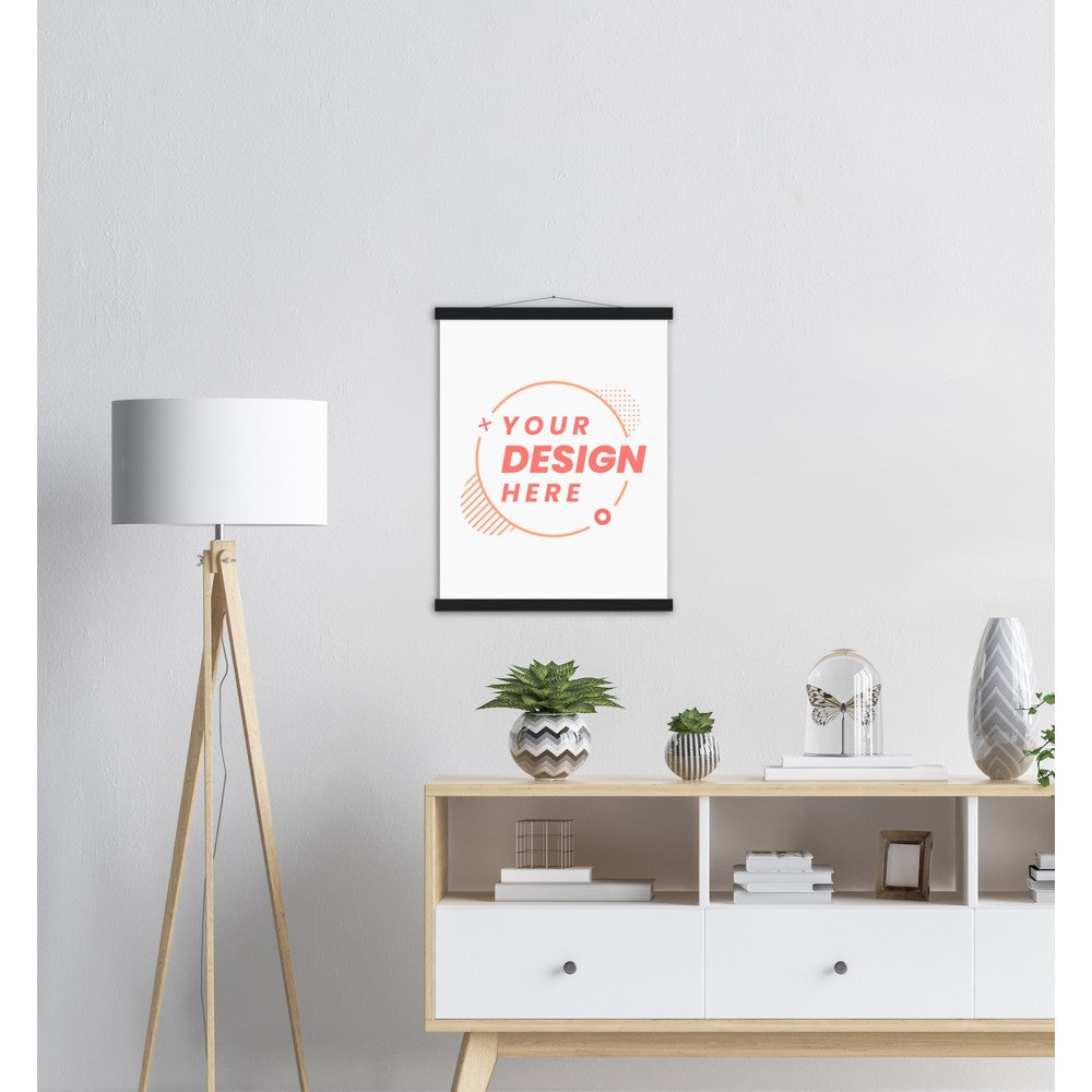 Premium Matte Paper Poster & Hanger