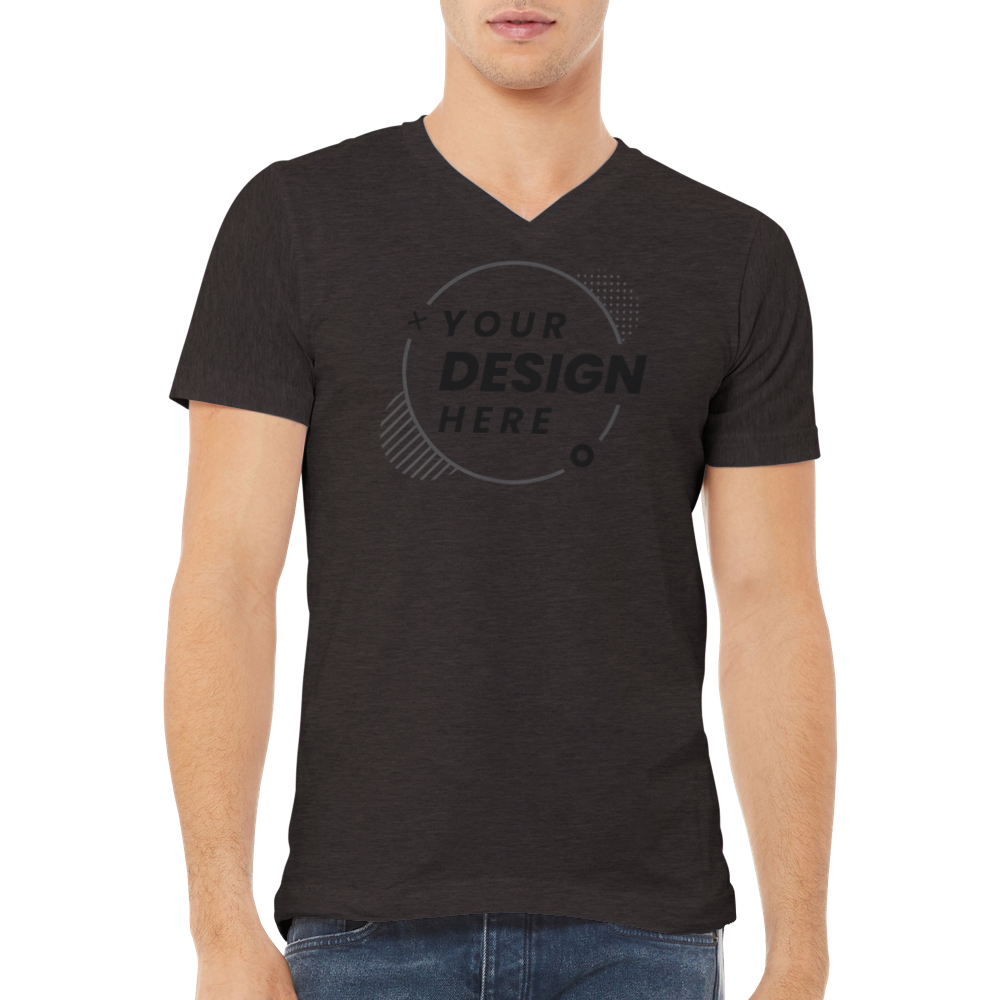 Premium Unisex V-Neck T-shirt